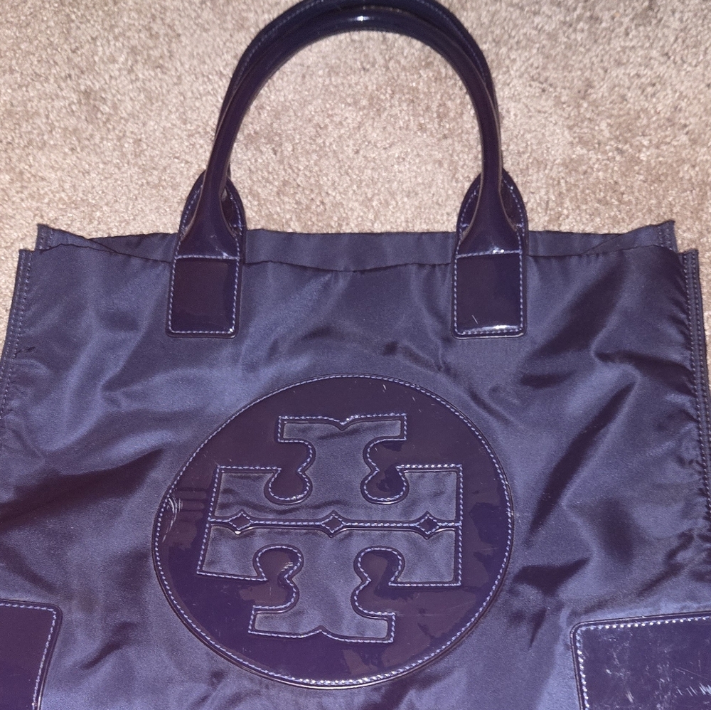 Navy blue Tory burch ella bag